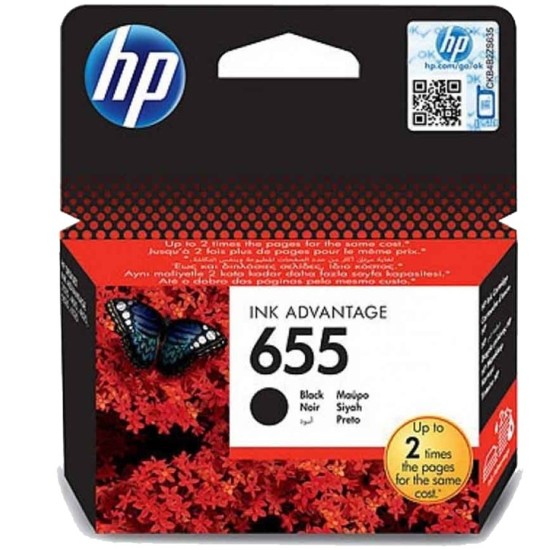 HP 655 ΜΑΥΡΟ