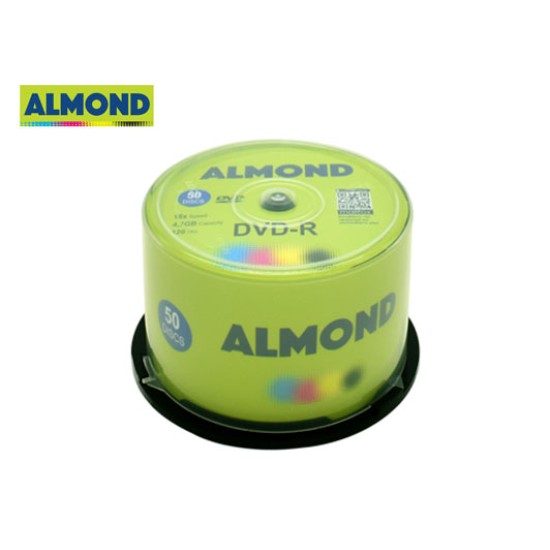 ALMOND DVD-R 4,7GB 16X 50Τ. CB