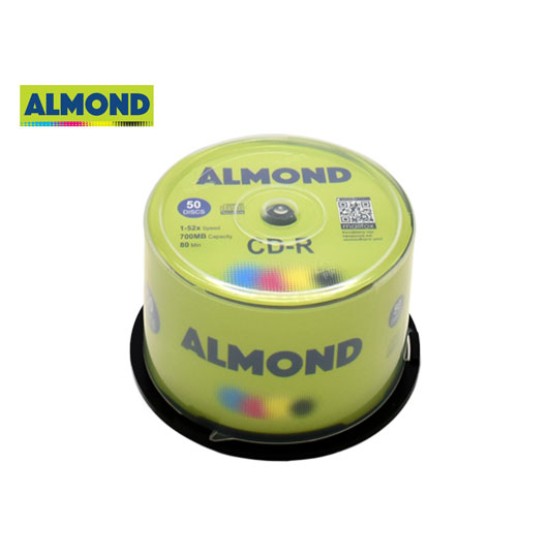 ALMOND CD-R 700MB 52X 50Τ. CB