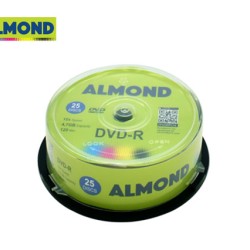 ALMOND DVD-R 4,7GB 16X 25Τ. CB